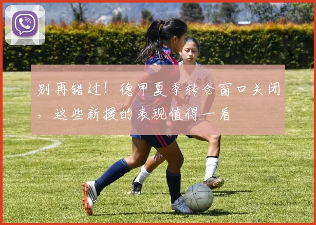 别再错过!德甲夏季转会窗口关闭,这些新援的表现值得一看